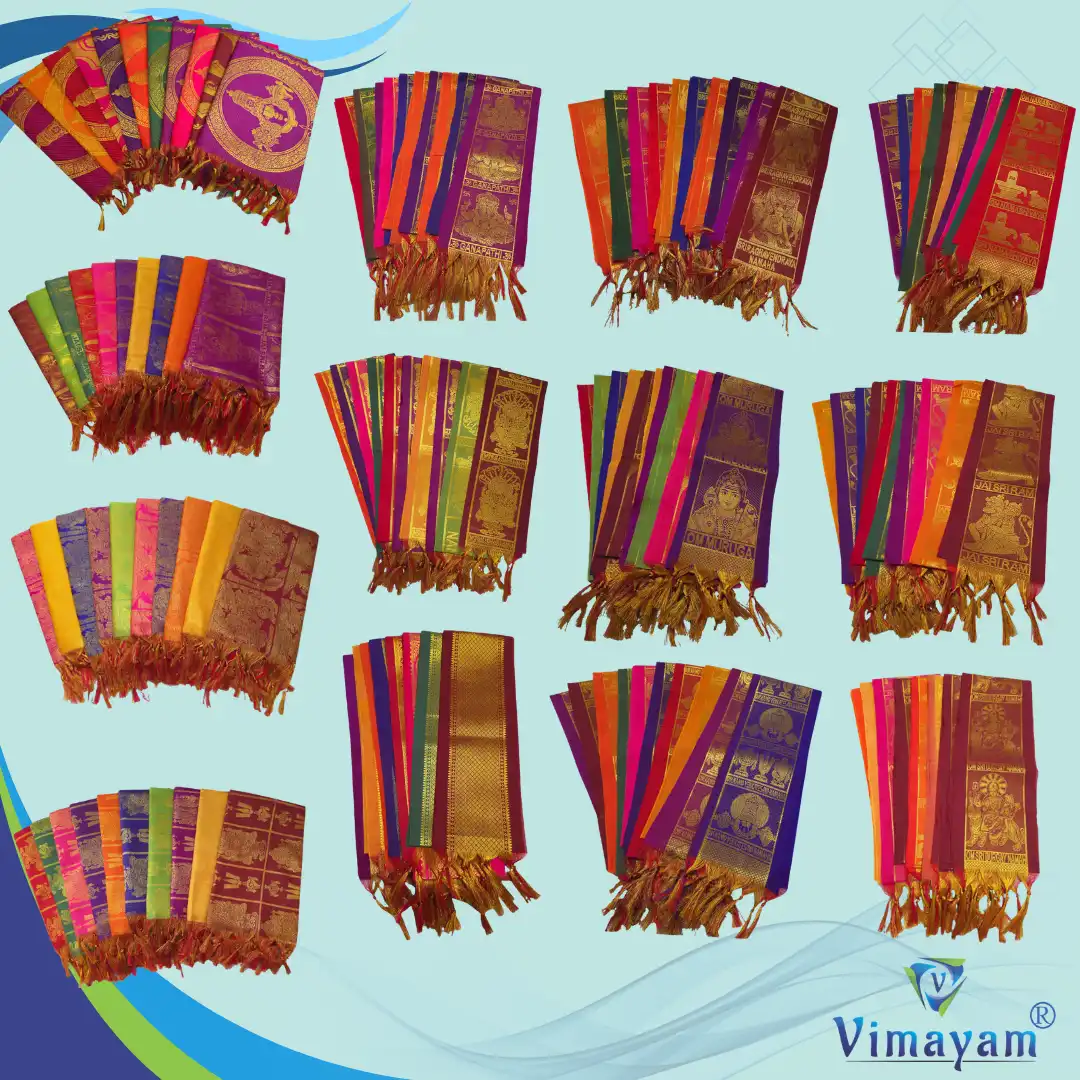 SWAMY PONNADAI – POOJA ITEMS | Vimayam Dhoties